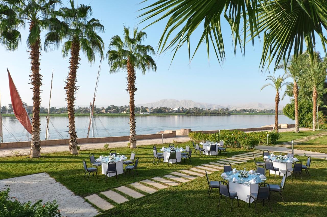 Steigenberger Resort Achti Luxor Exteriör bild The Nile view at the Four Seasons Hotel, Cairo