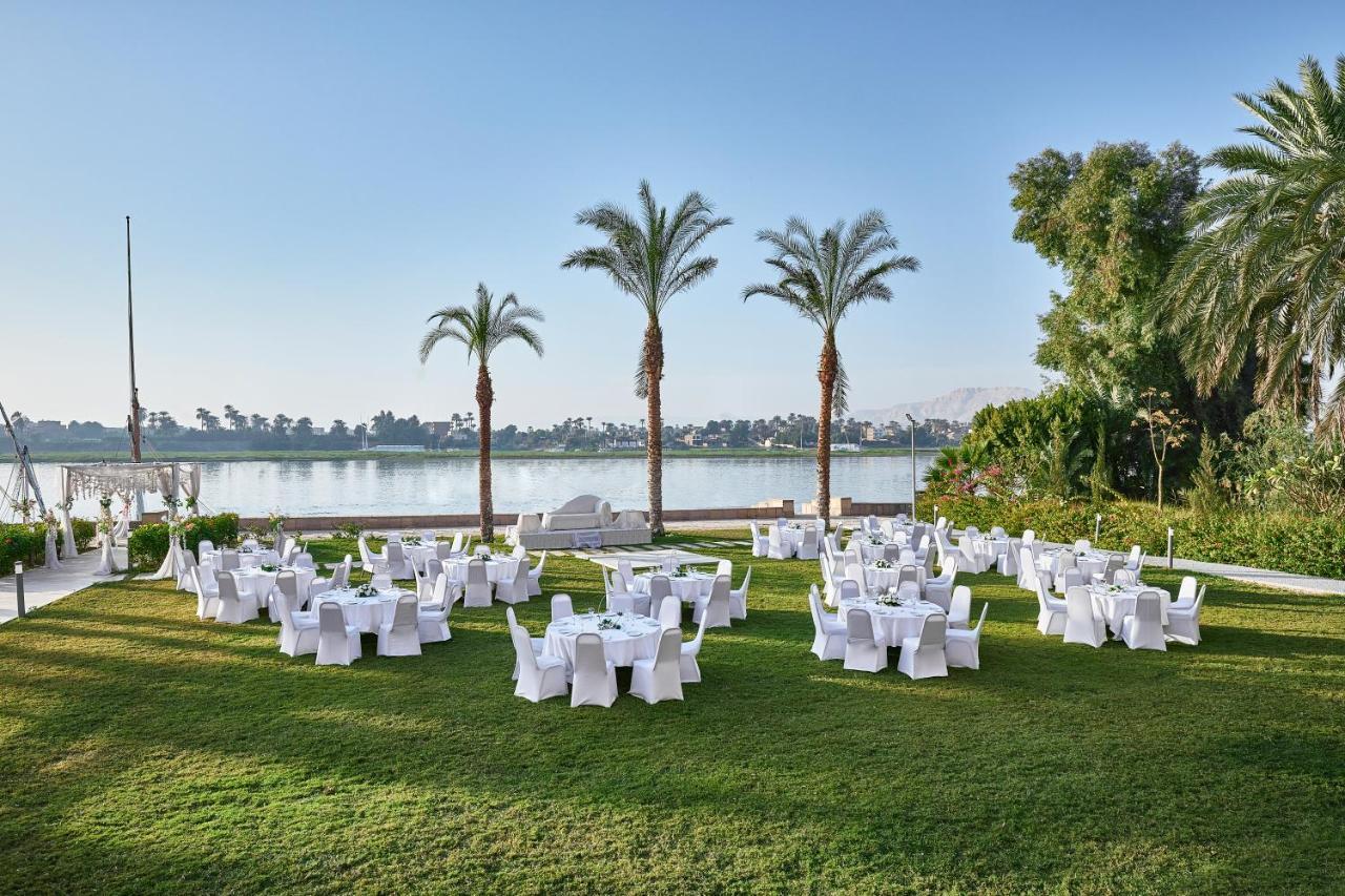 Steigenberger Resort Achti Luxor Exteriör bild The Nile view