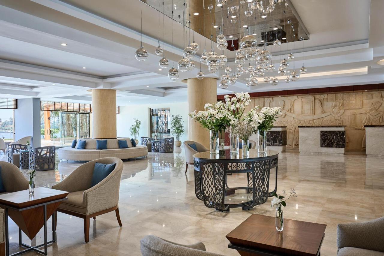 Steigenberger Resort Achti Luxor Exteriör bild Lobby