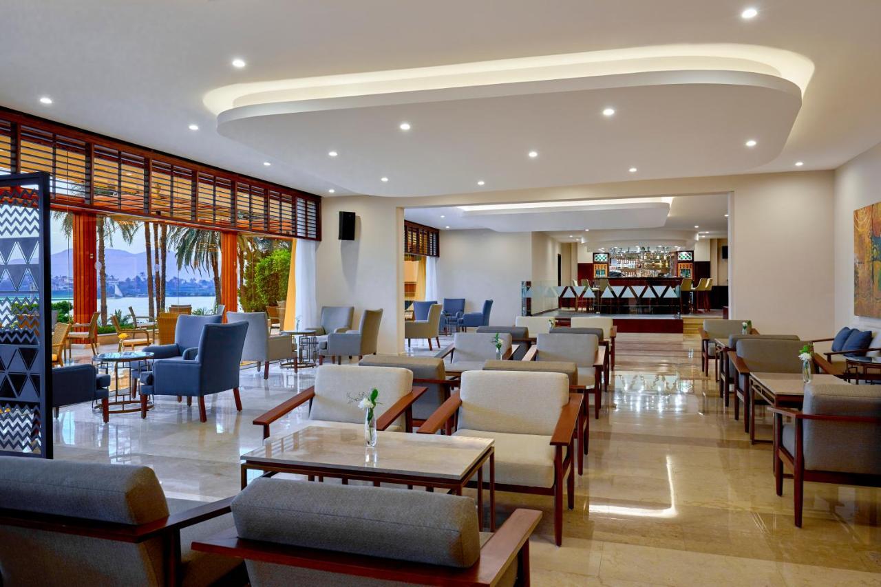 Steigenberger Resort Achti Luxor Exteriör bild Lobby